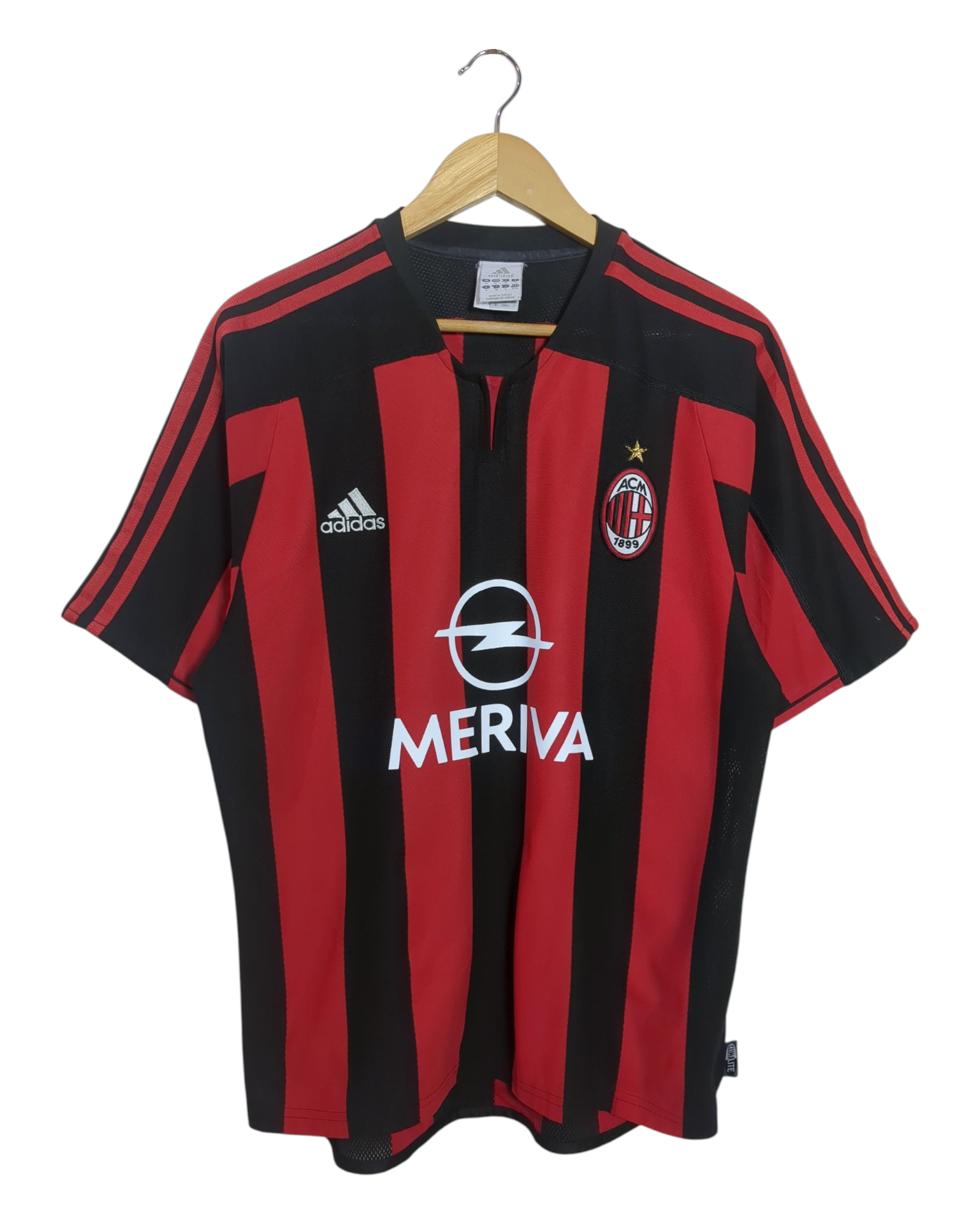 2003-04 AC Milan Adidas Home Shirt - (L)