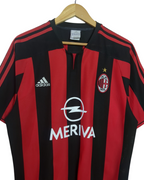 2003-04 AC Milan Adidas Home Shirt - (L)
