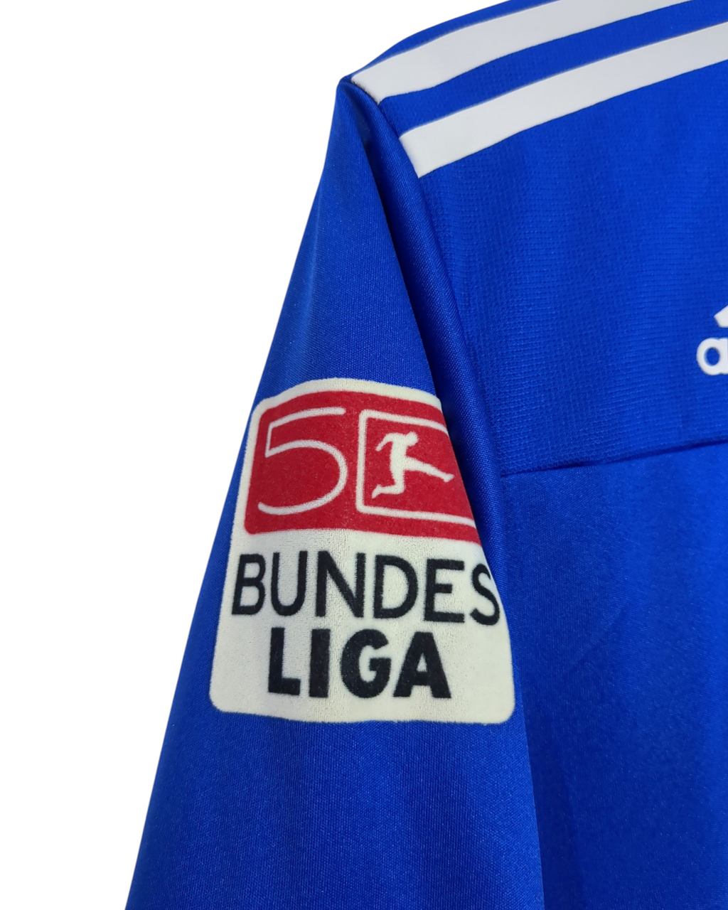 2010-12 Schalke Adidas Player Issue Home Shirt #25 Huntelaar - (M)