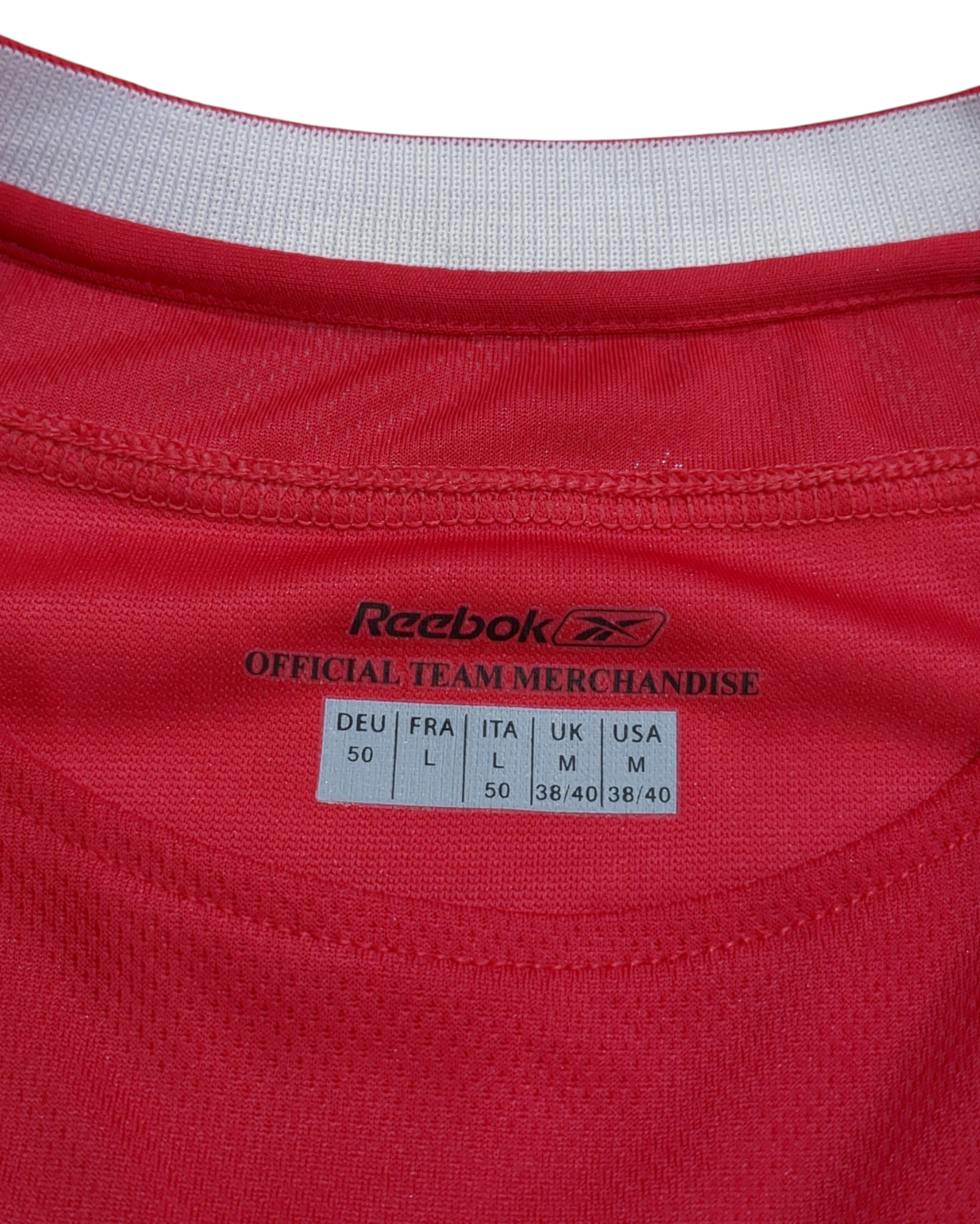 2004-06 Liverpool Reebok Home Shirt #5 Baros - (L)