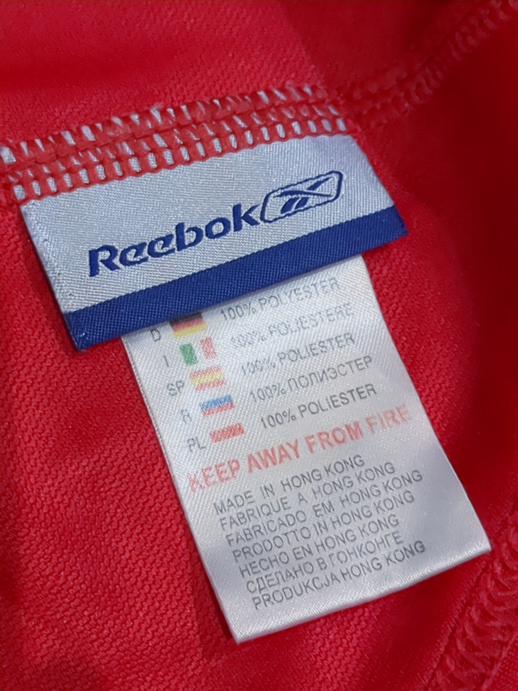 2004-06 Liverpool Reebok Home Shirt #5 Baros - (L)
