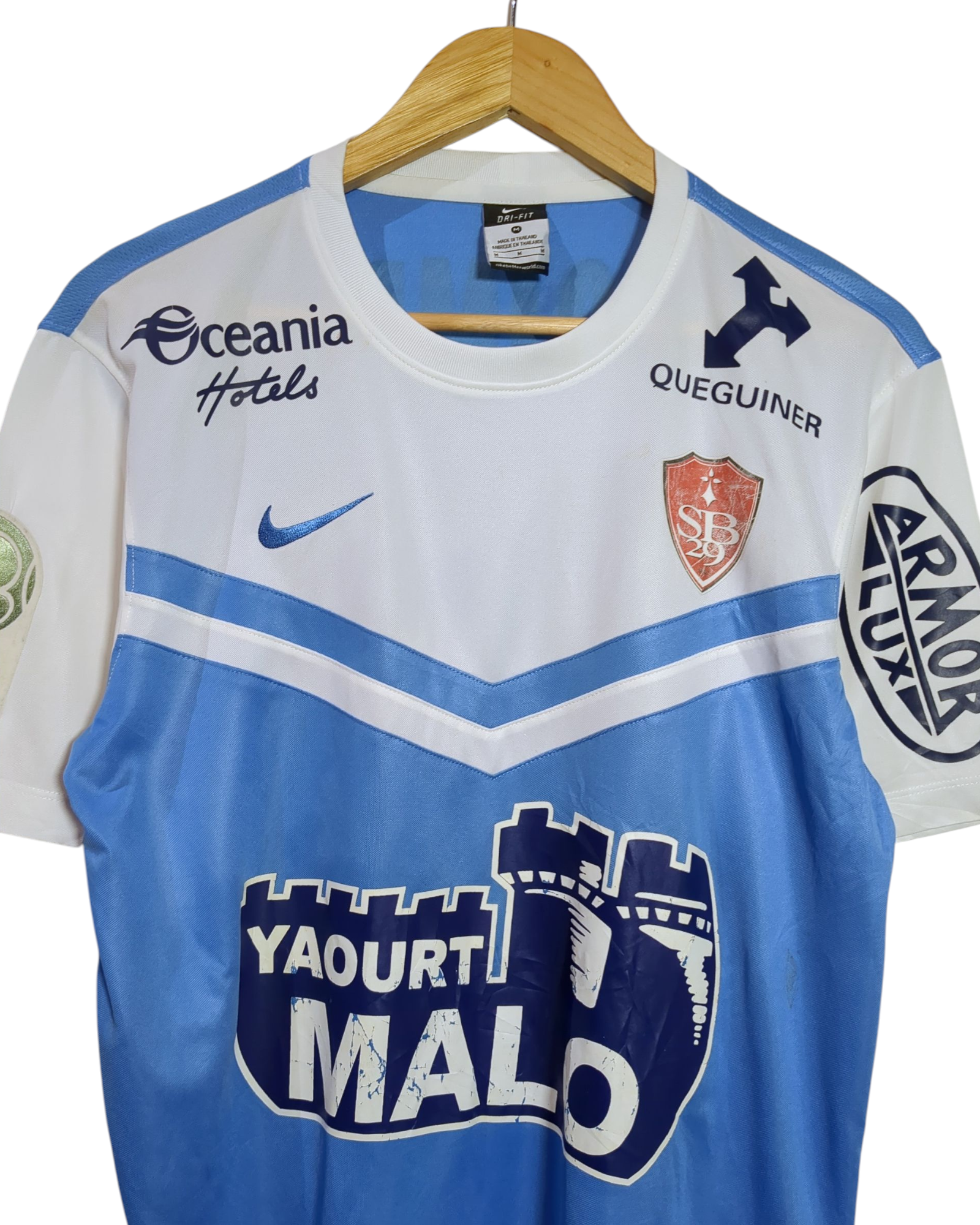 2014-15 Stade Brestois Nike Away Shirt #13 Moimbe - (S)