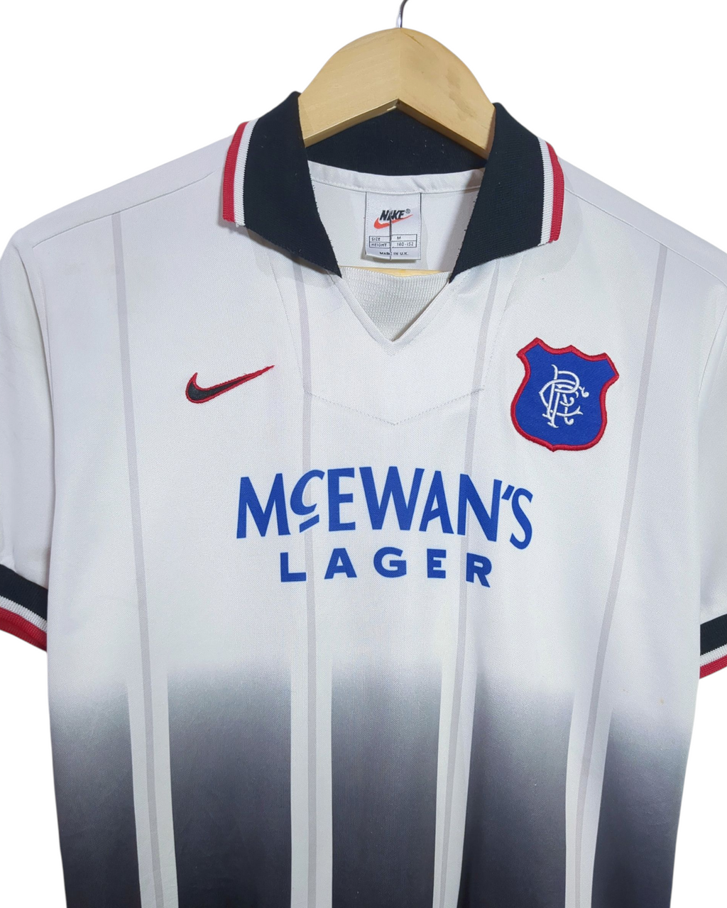 1997-99 Rangers Nike Away Shirt - (L.Boys)