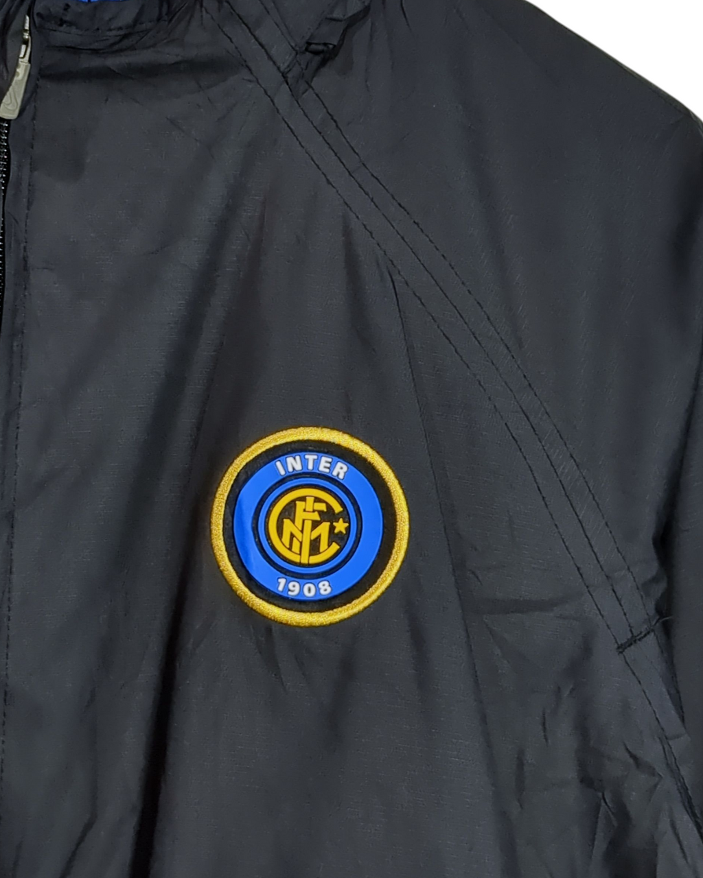 2004-05 Inter Milan Nike Hooded Rain Jacket - (XL)