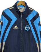1998-99 Olympique Marseille Adidas Hooded Rain Jacket - (XL)