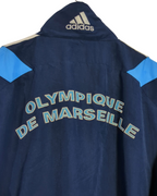 1998-99 Olympique Marseille Adidas Hooded Rain Jacket - (XL)