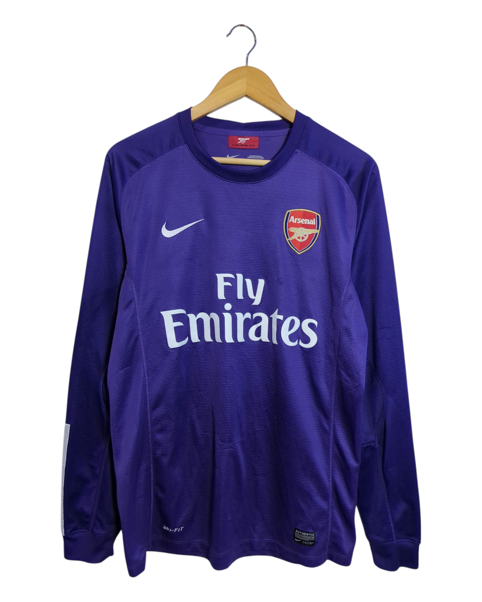 2013-14 Arsenal Nike Goalkeeper L/S Shirt - (M)