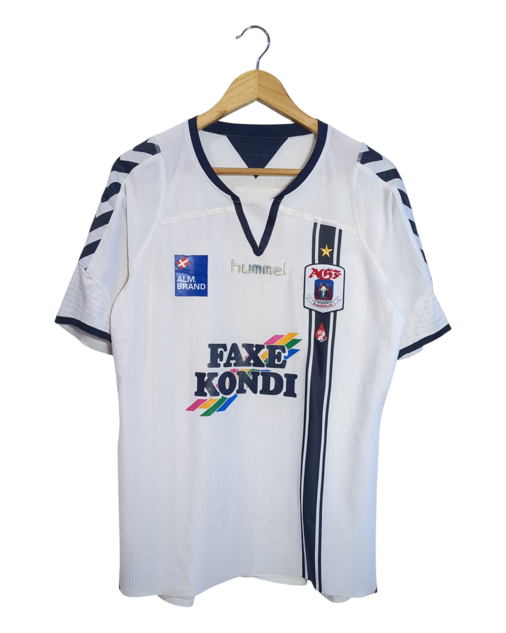 2010-11 AGF Aarhus Hummel Player Issue Home Shirt - (M)