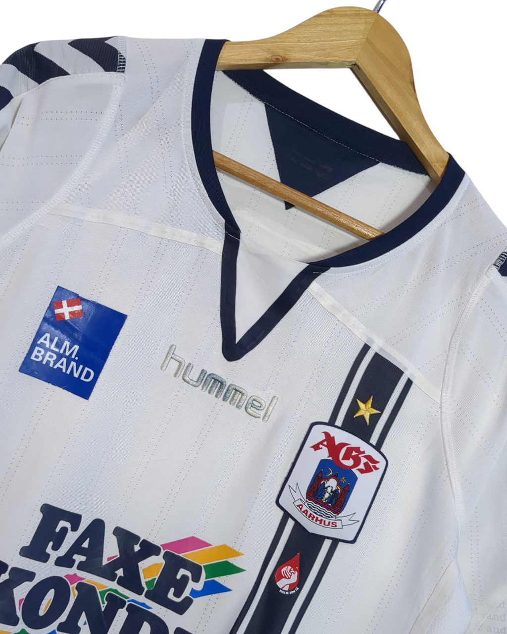 2010-11 AGF Aarhus Hummel Player Issue Home Shirt - (M)