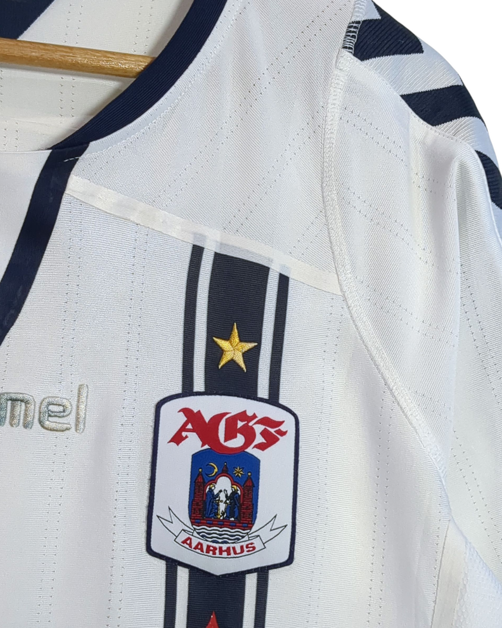 2010-11 AGF Aarhus Hummel Player Issue Home Shirt - (M)