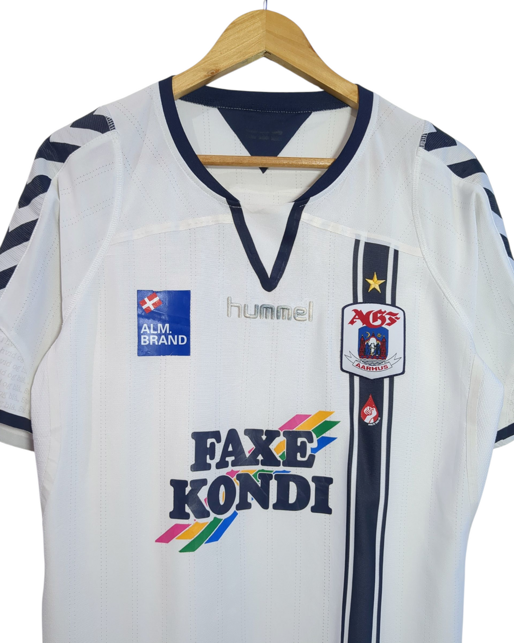 2010-11 AGF Aarhus Hummel Player Issue Home Shirt - (M)