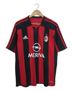 2003-04 AC Milan Adidas Player Issue Home Shirt - (L)