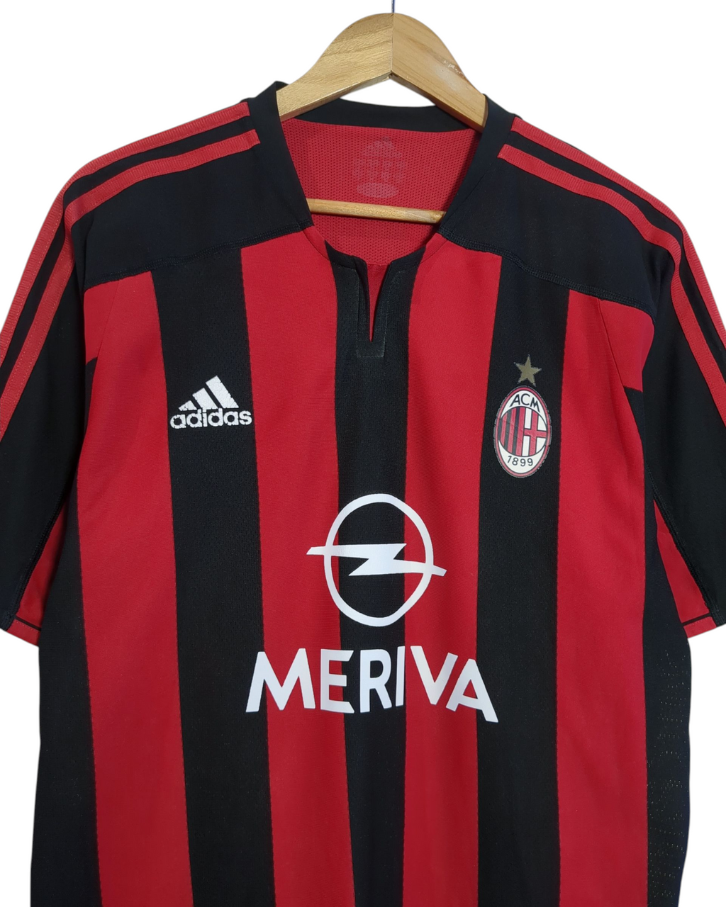 2003-04 AC Milan Adidas Player Issue Home Shirt - (L)