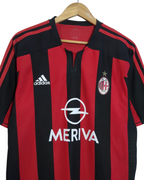 2003-04 AC Milan Adidas Player Issue Home Shirt - (L)