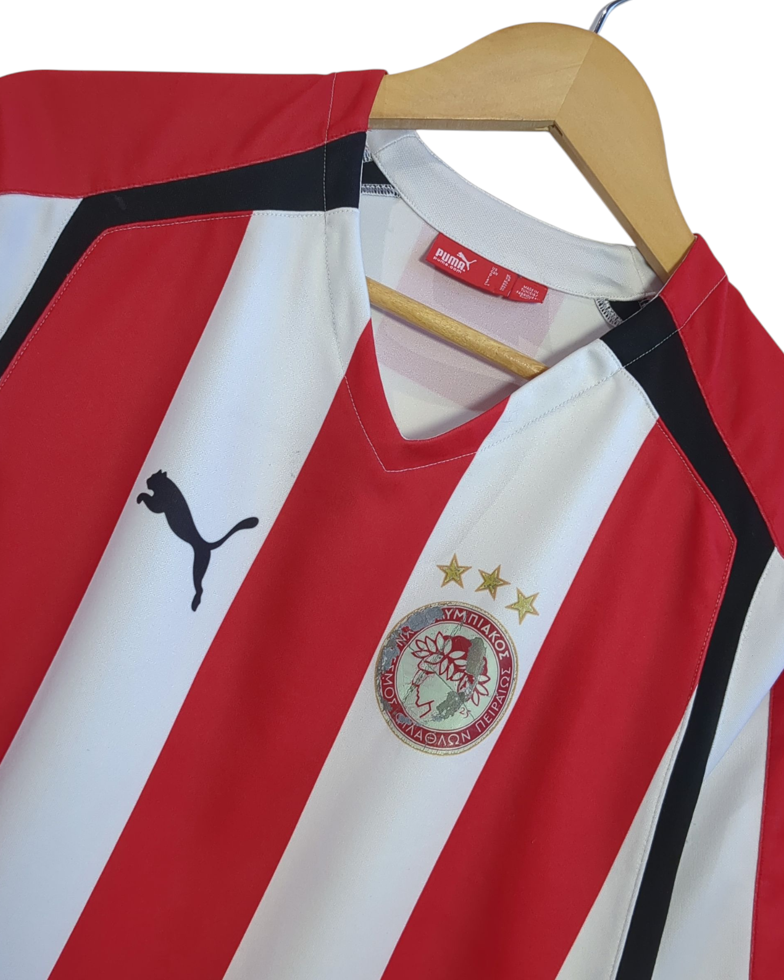 2005-06 Olympiakos Puma Home Shirt - (M)