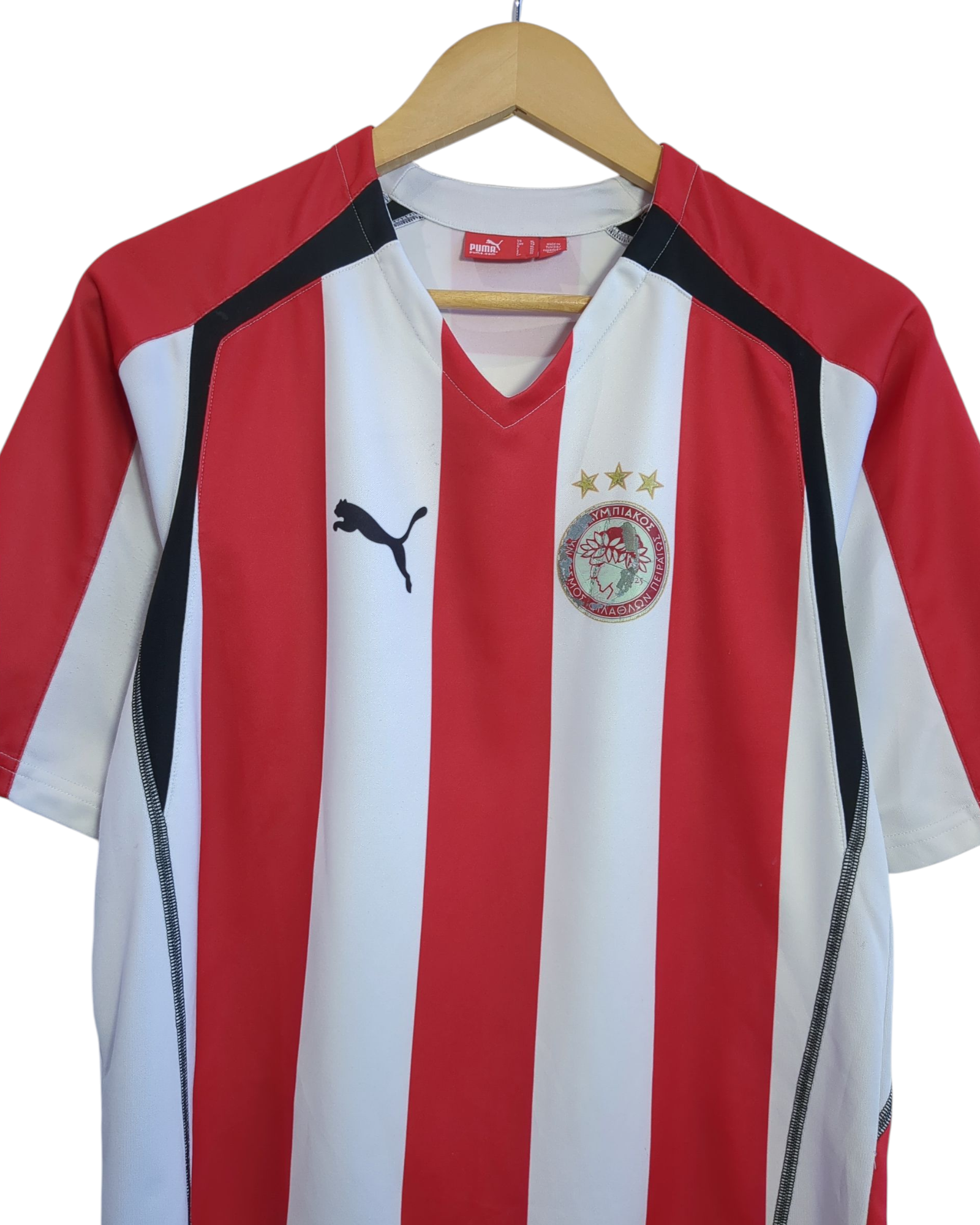 2005-06 Olympiakos Puma Home Shirt - (M)