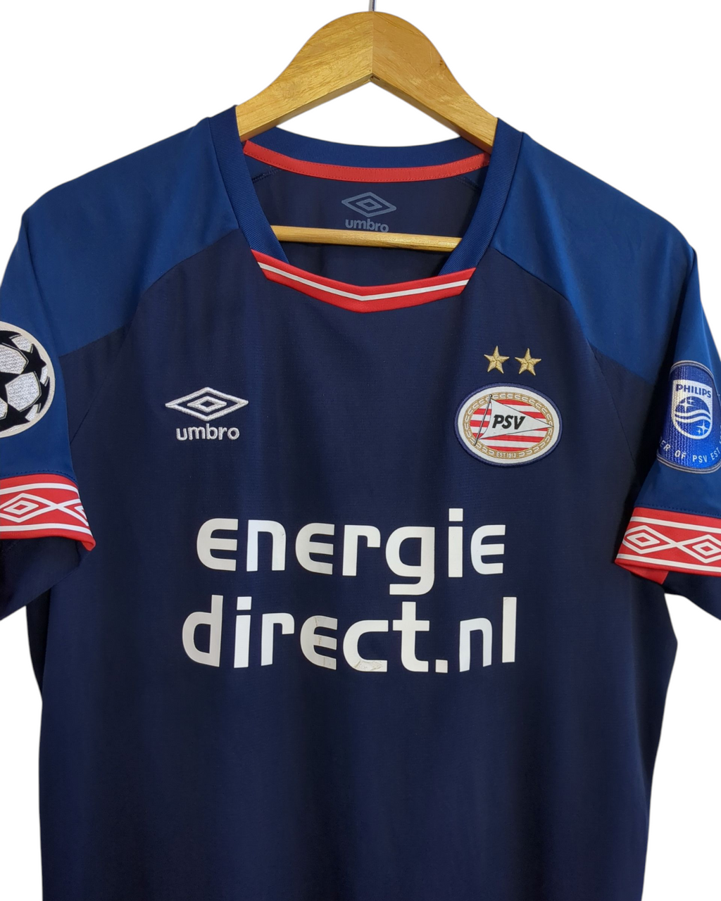 2018-19 PSV Umbro UCL Third Shirt #17 Bergwijn - (M)