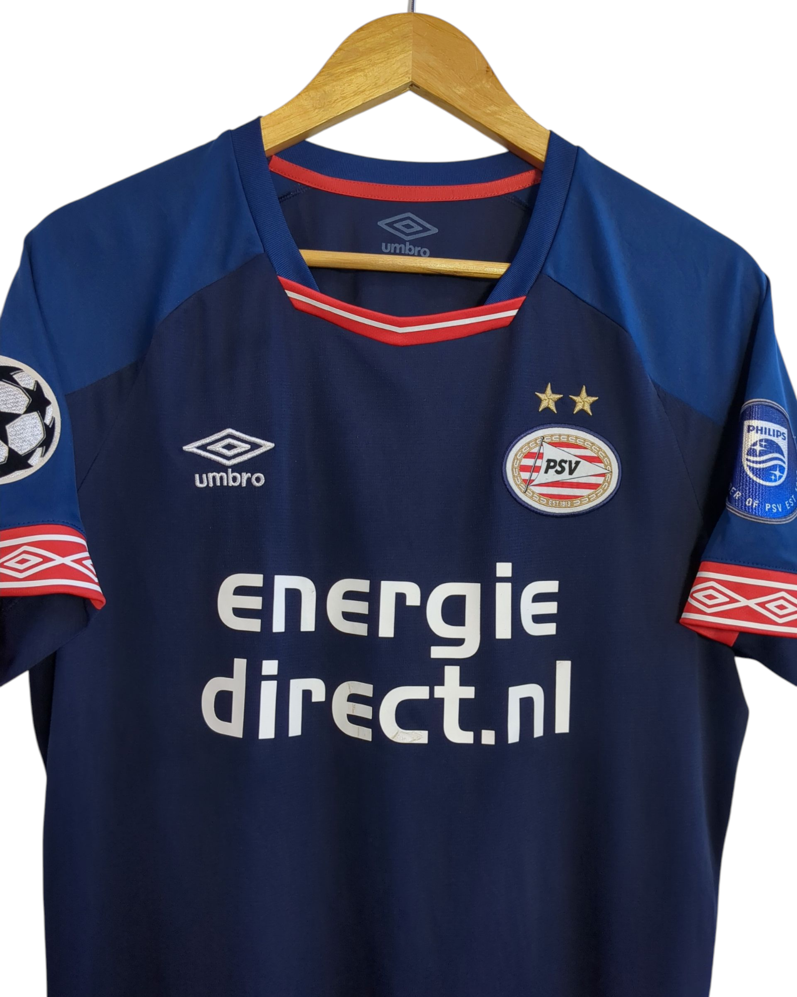 2018-19 PSV Umbro UCL Third Shirt #17 Bergwijn - (M)