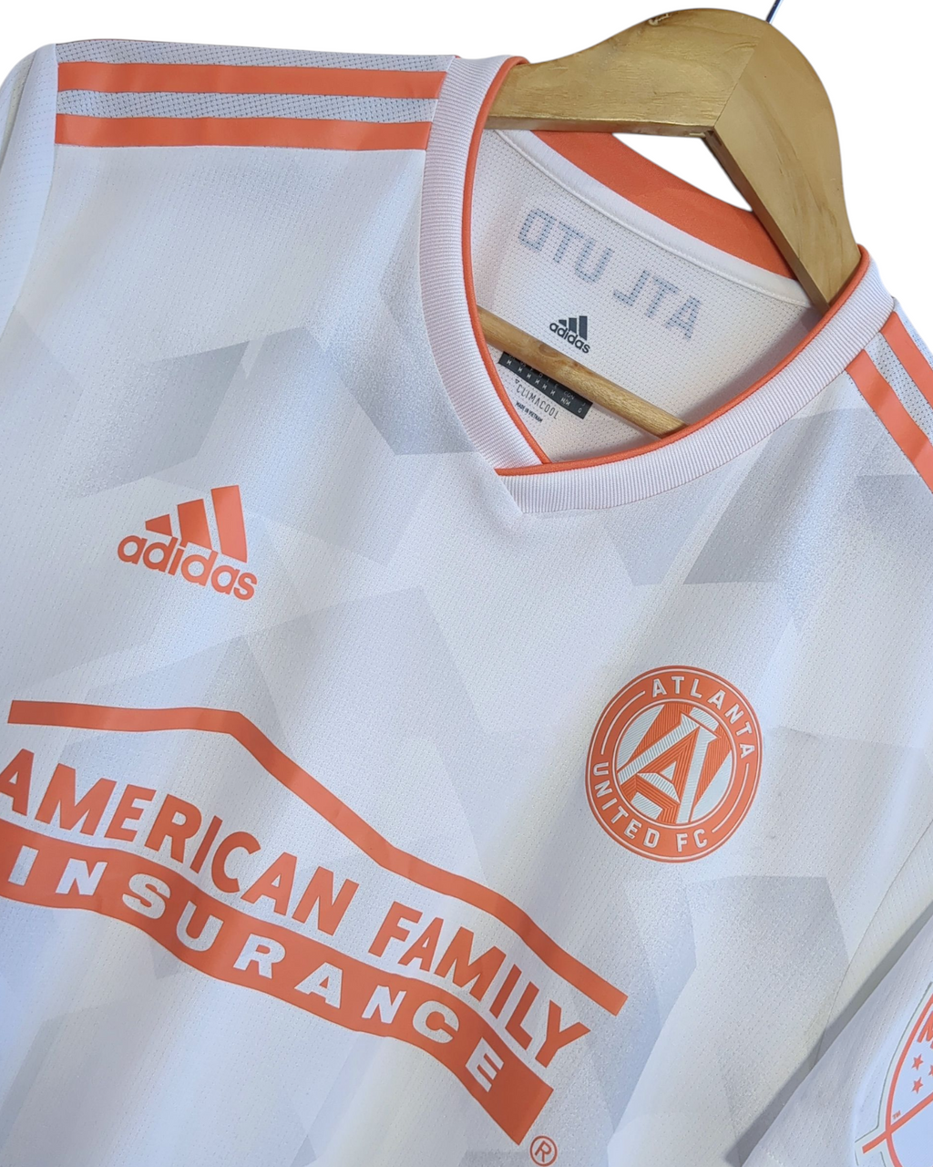 2018-19 Atlanta United Adidas Authentic Away Shirt - (M)