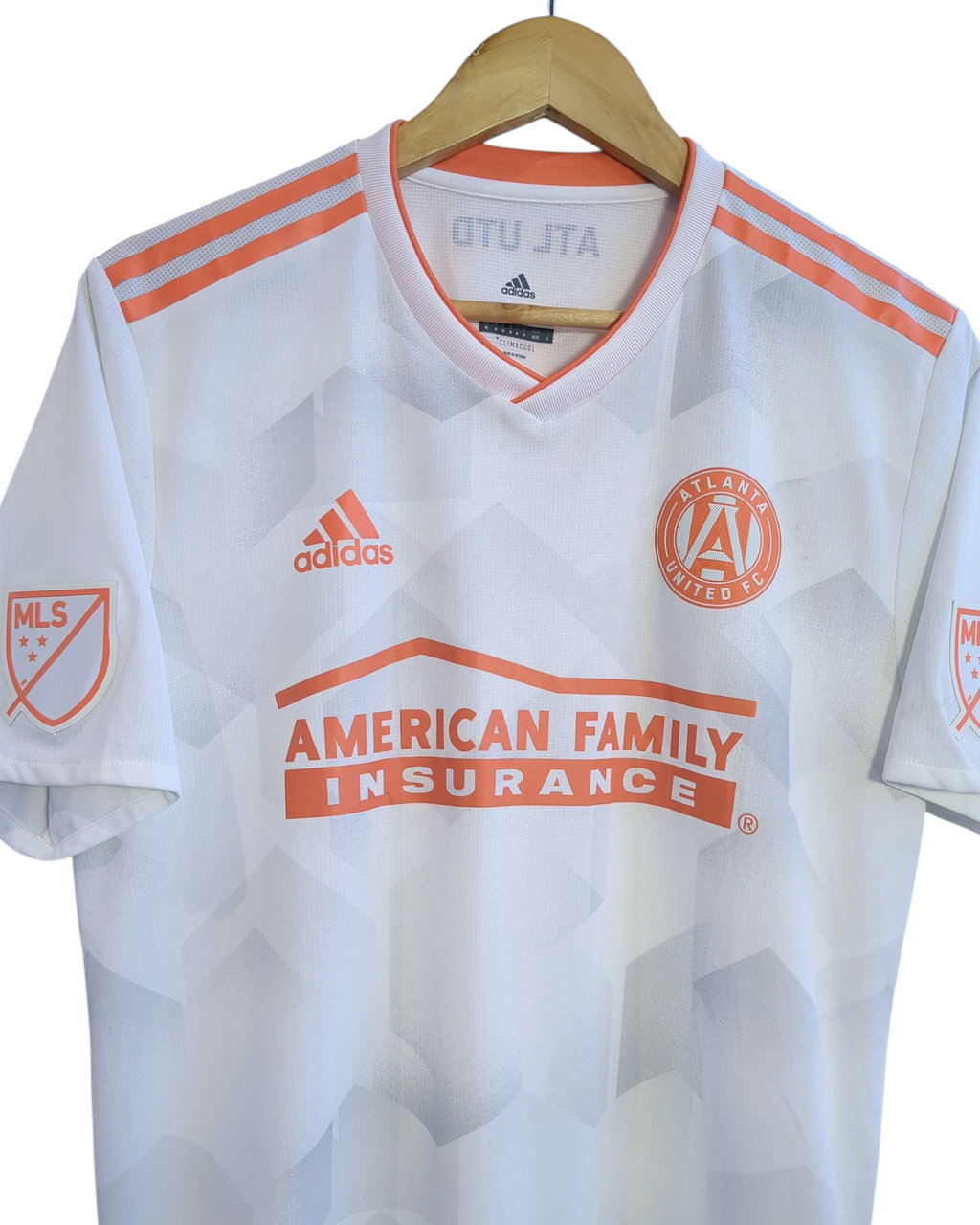 2018-19 Atlanta United Adidas Authentic Away Shirt - (M)