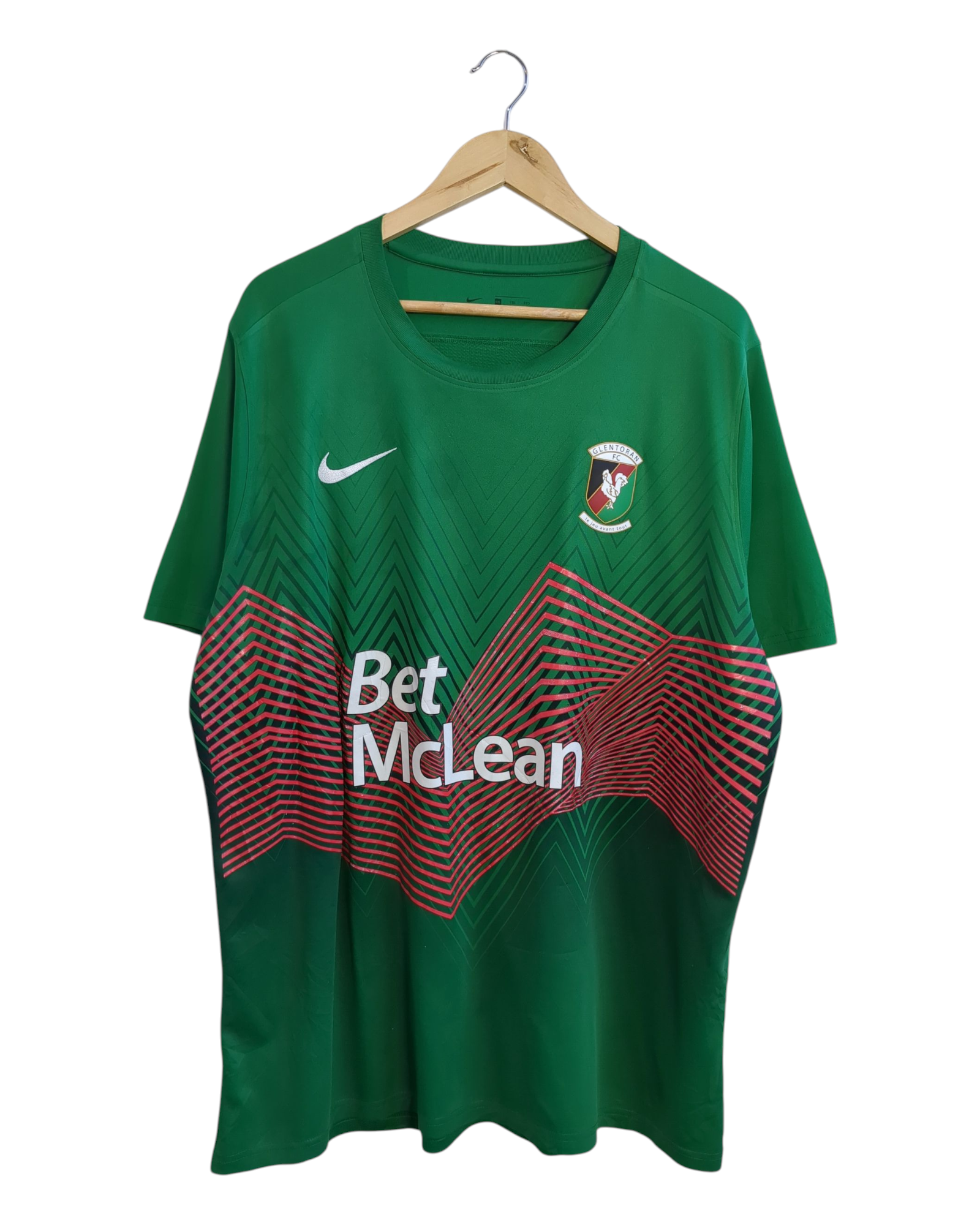 2021-22 Glentoran Nike Home Shirt - (XL)