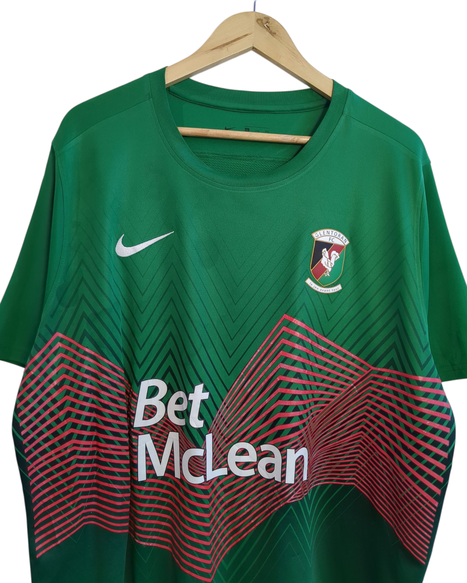 2021-22 Glentoran Nike Home Shirt - (XL)