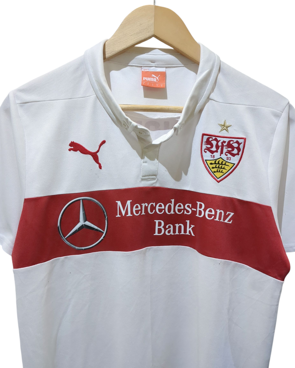 2014-15 Stuttgart Puma Home Shirt #33 Ginczek - (M)