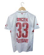 2014-15 Stuttgart Puma Home Shirt #33 Ginczek - (M)