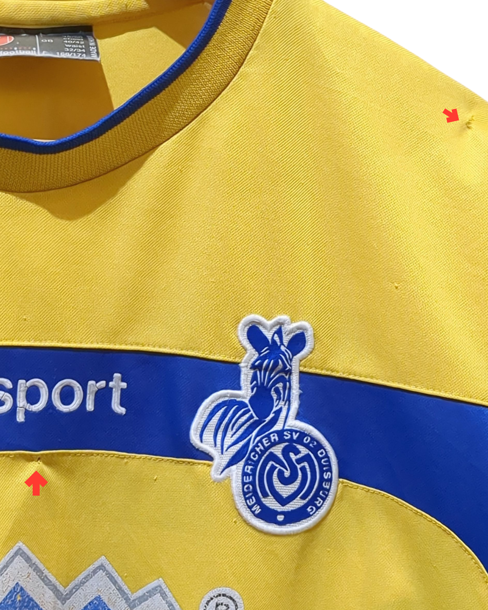 2004-05 Duisburg Uhlsport Away Shirt - (M)