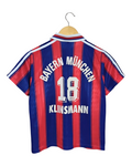 1995-97 Bayern Munich Adidas Home Shirt #18 Klinsmann - (L.Boys)