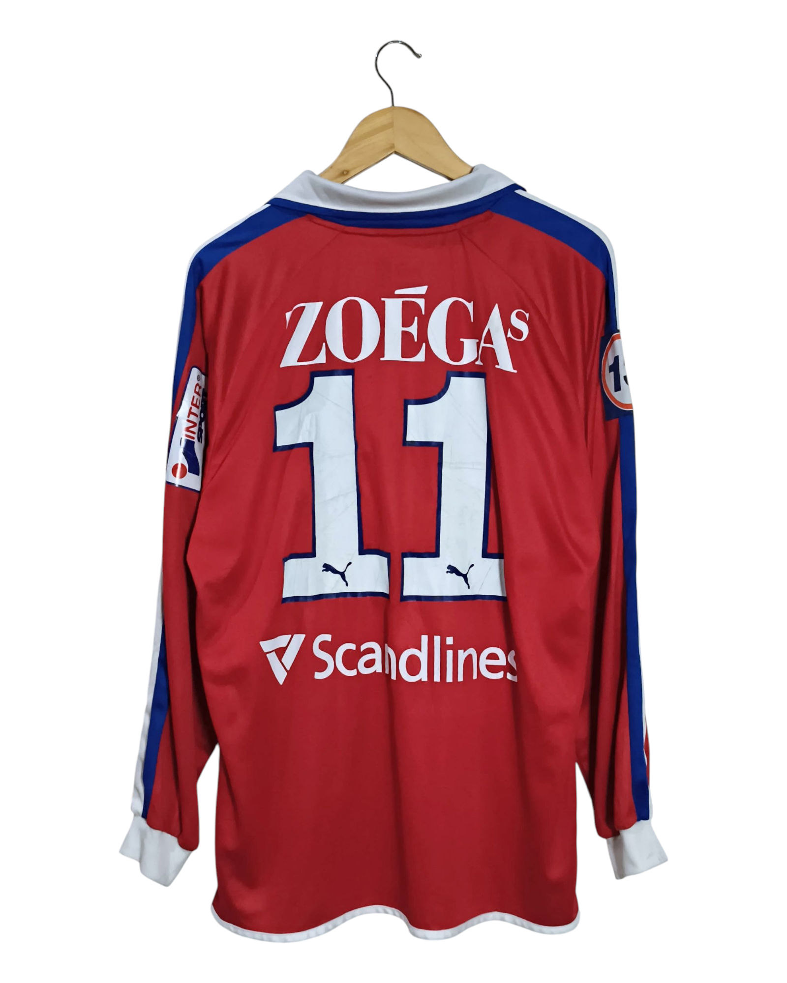 2004 Helsingborgs IF Puma Signed Home L/S Shirt #11 - (L)