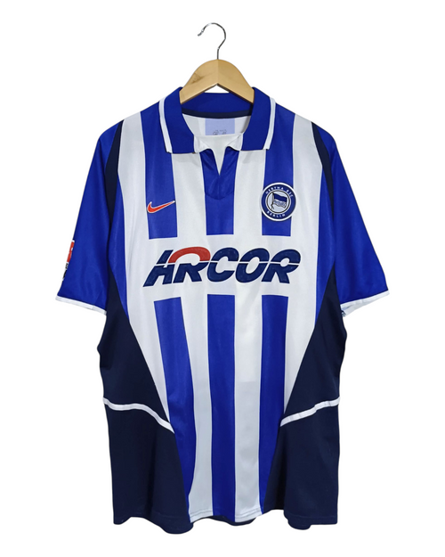 2002-04 Hertha Berlin Nike Home Shirt #3 Friedrich - (XL)