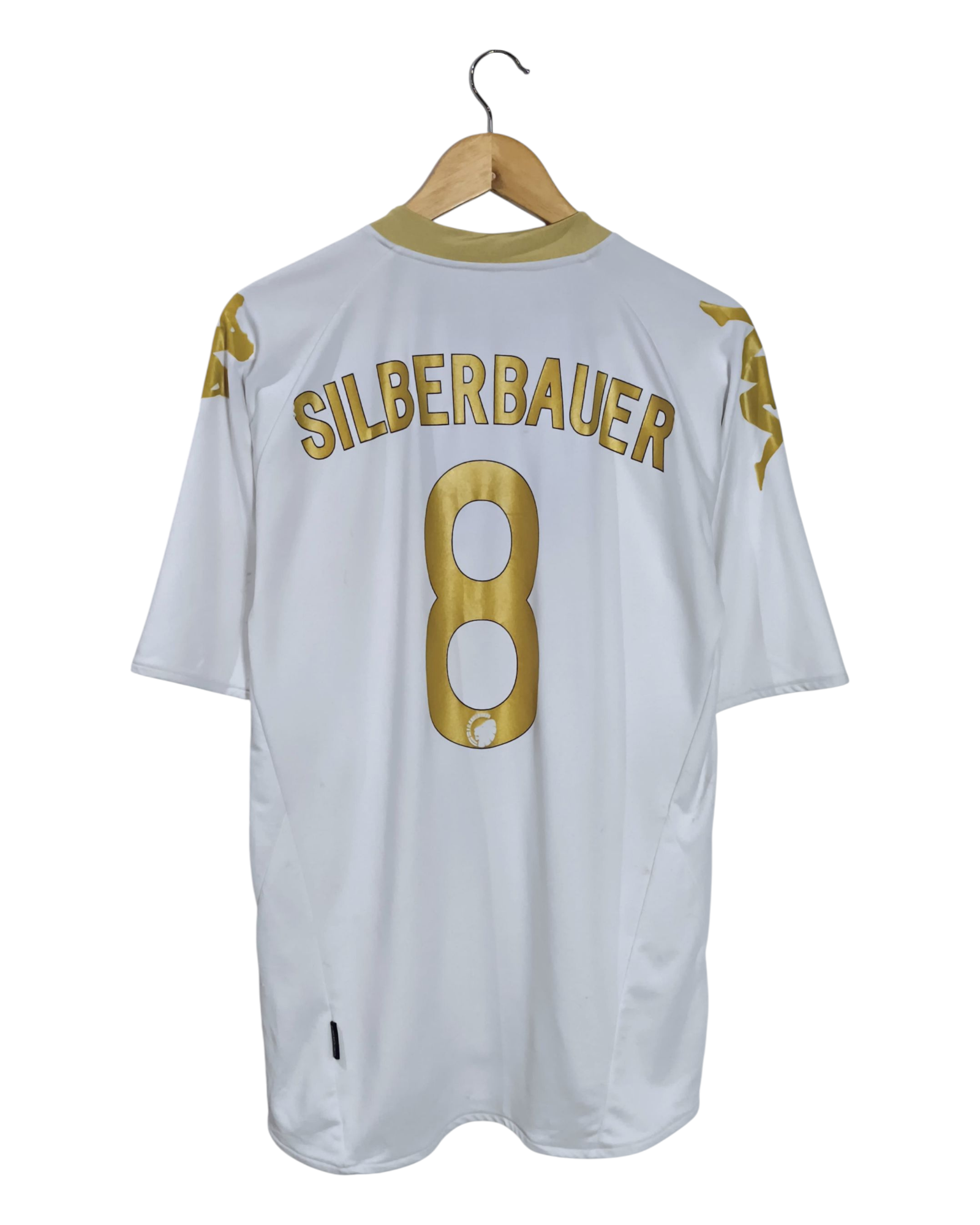 2007-08 FC Copenhagen Kappa Cup Home Shirt #8 Silberbauer - (L)