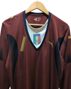 2006 Italy Puma Goalkeeper L/S Shirt #1 Buffon - (M)