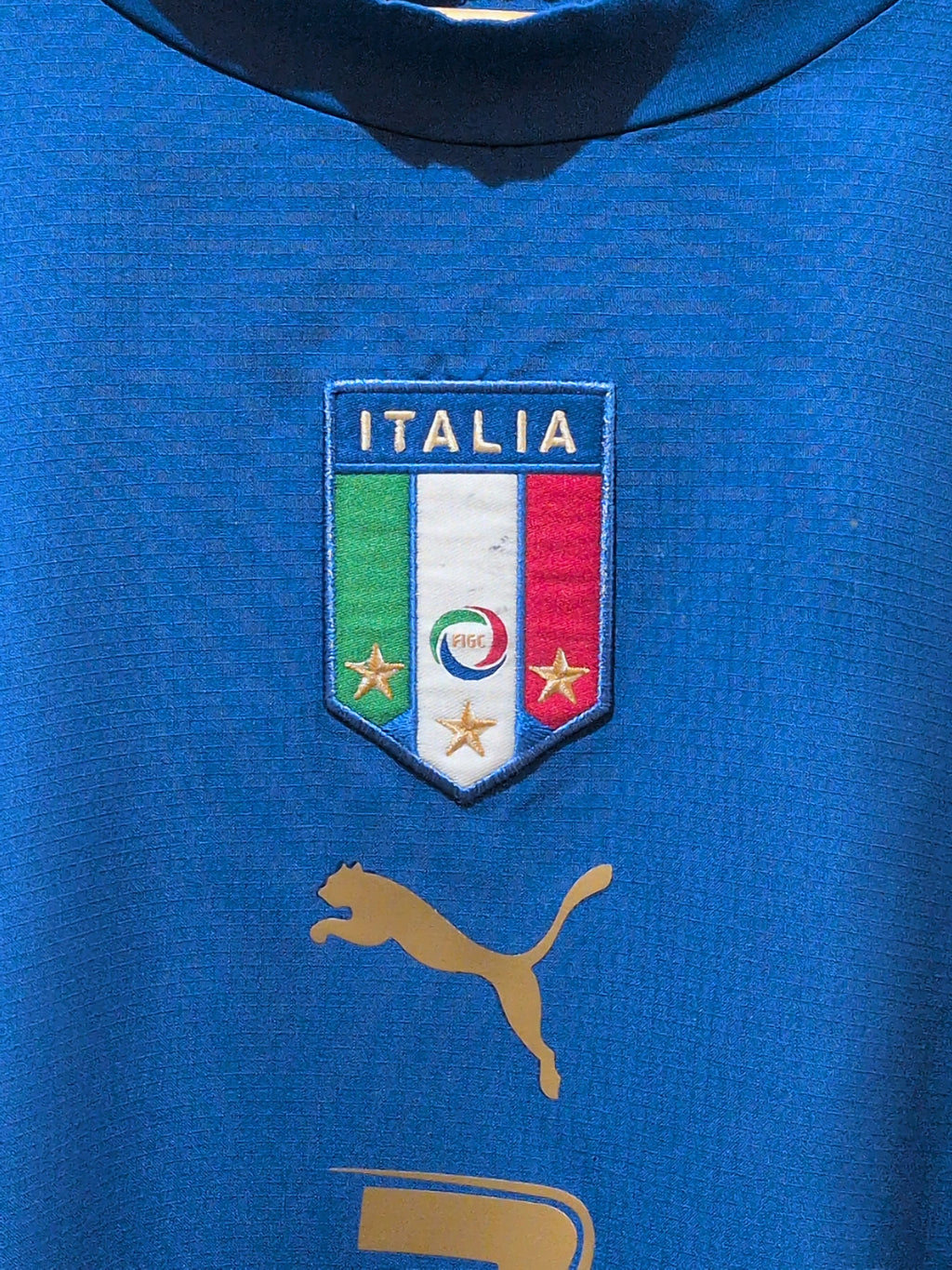 2006 Italy Puma Home Shirt #7 Del Piero - (XL)