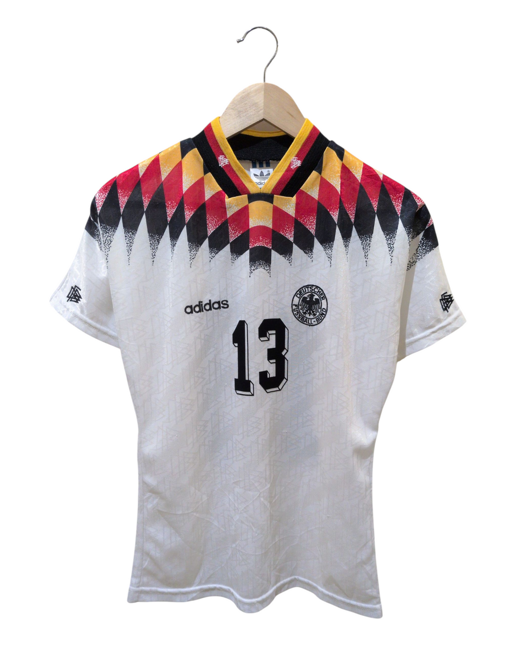 1994-96 Germany Adidas Home Shirt #13 Voller - (XS)