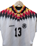 1994-96 Germany Adidas Home Shirt #13 Voller - (XS)