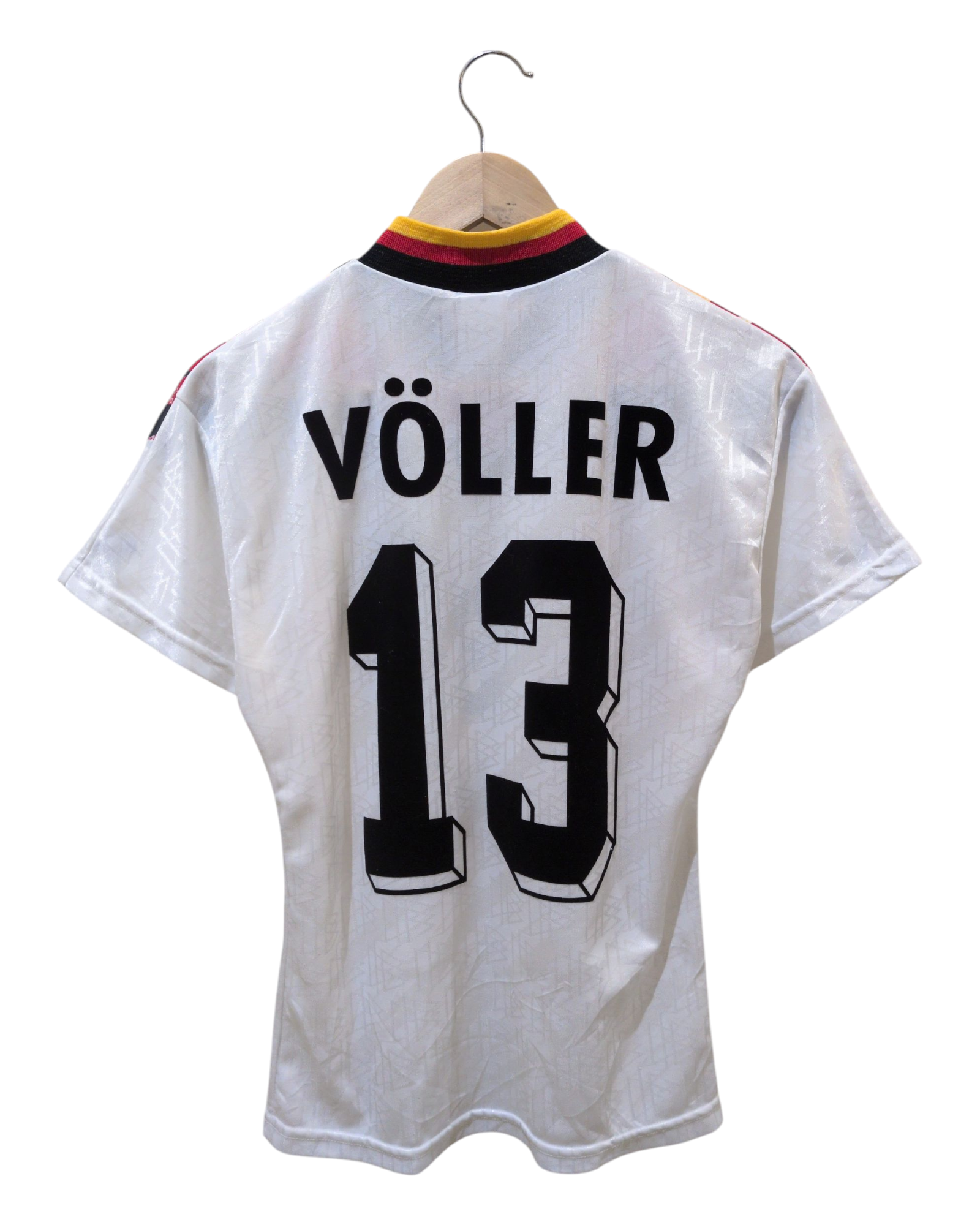 1994-96 Germany Adidas Home Shirt #13 Voller - (XS)