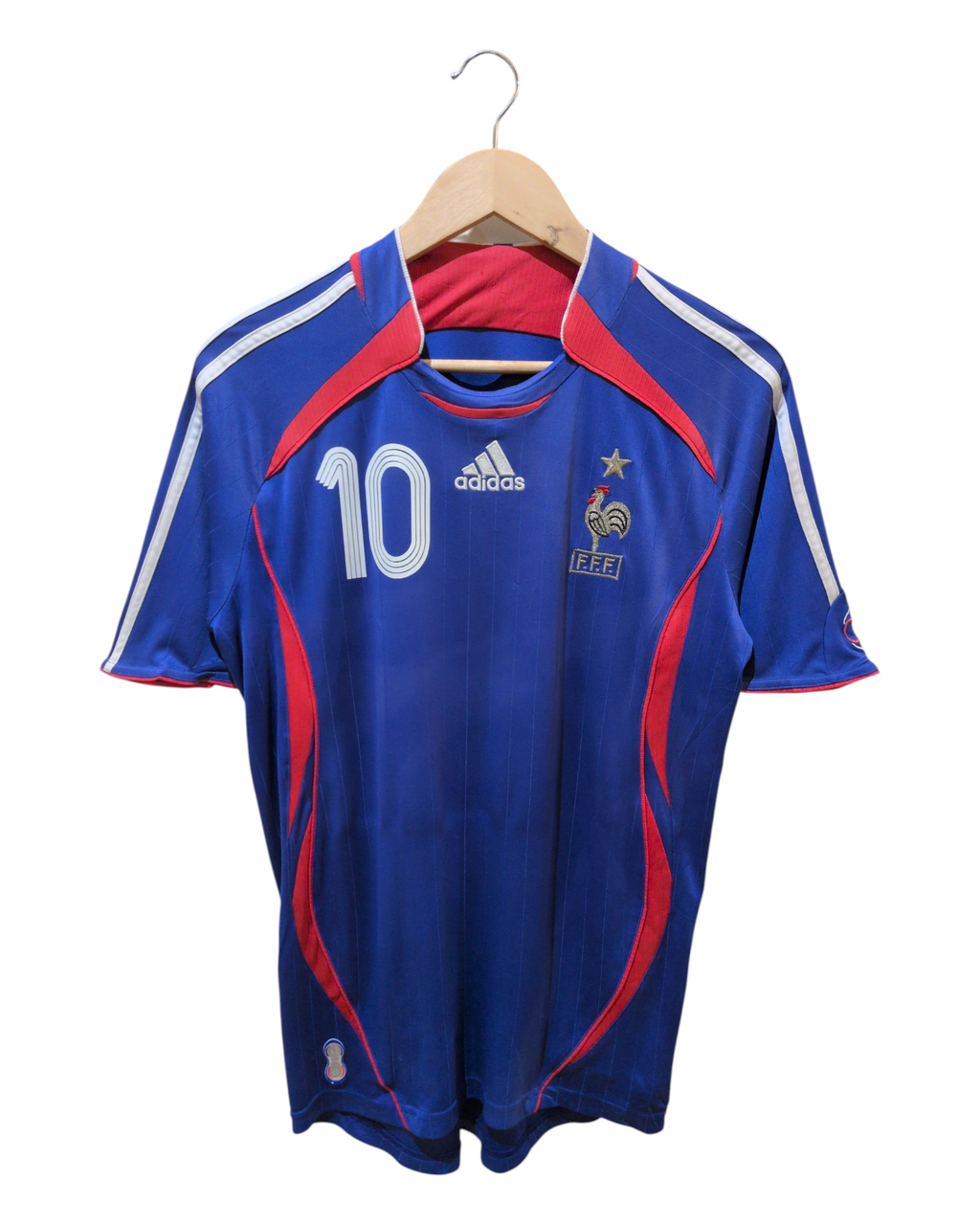 2006-07 France Adidas Home Shirt #10 Zidane - (S)