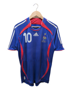 2006-07 France Adidas Home Shirt #10 Zidane - (S)