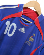 2006-07 France Adidas Home Shirt #10 Zidane - (S)