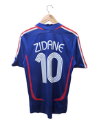 2006-07 France Adidas Home Shirt #10 Zidane - (S)