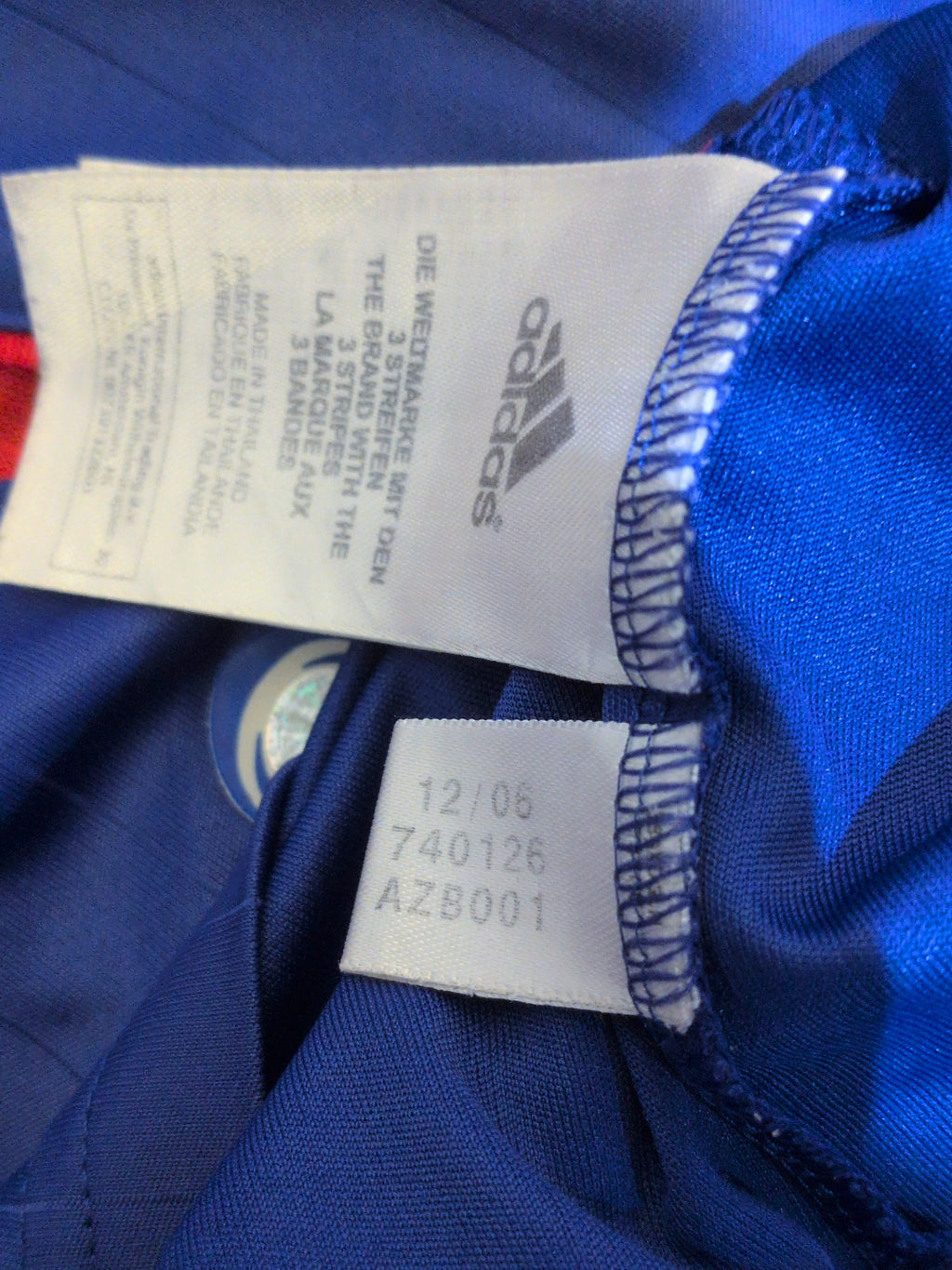 2006-07 France Adidas Home Shirt #10 Zidane - (S)