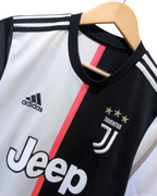 2019-20 Juventus Adidas Home Shirt #7 Ronaldo - (S)