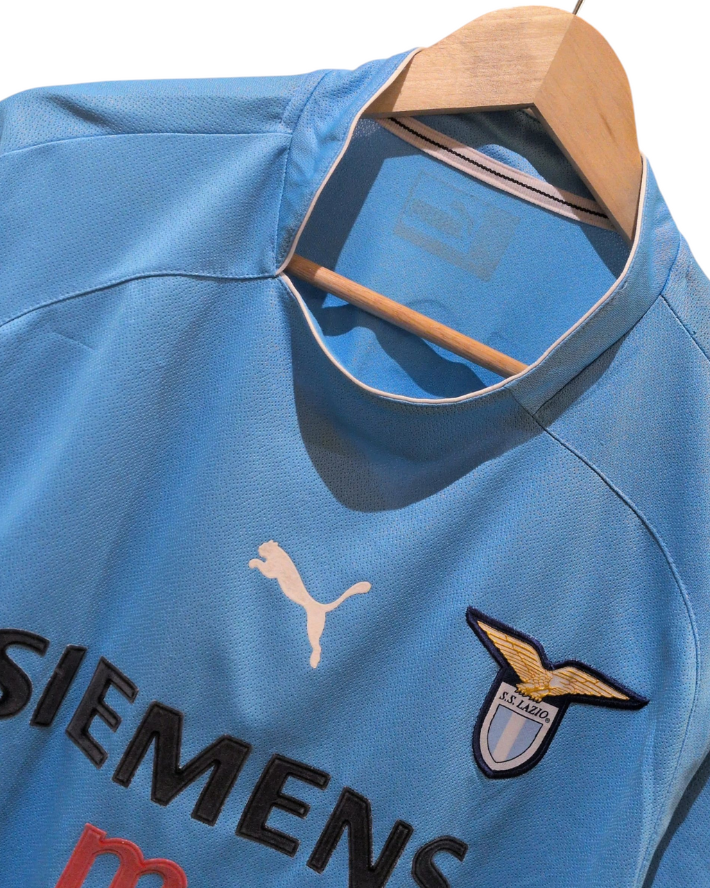 2002-03 Lazio Puma Home Shirt #31 Stam - (M)