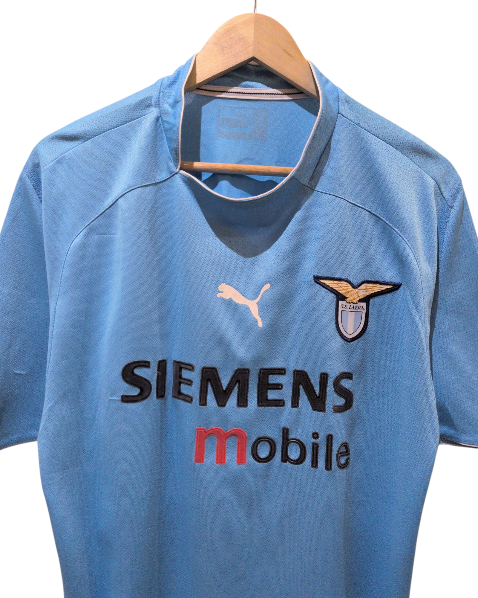 2002-03 Lazio Puma Home Shirt #31 Stam - (M)