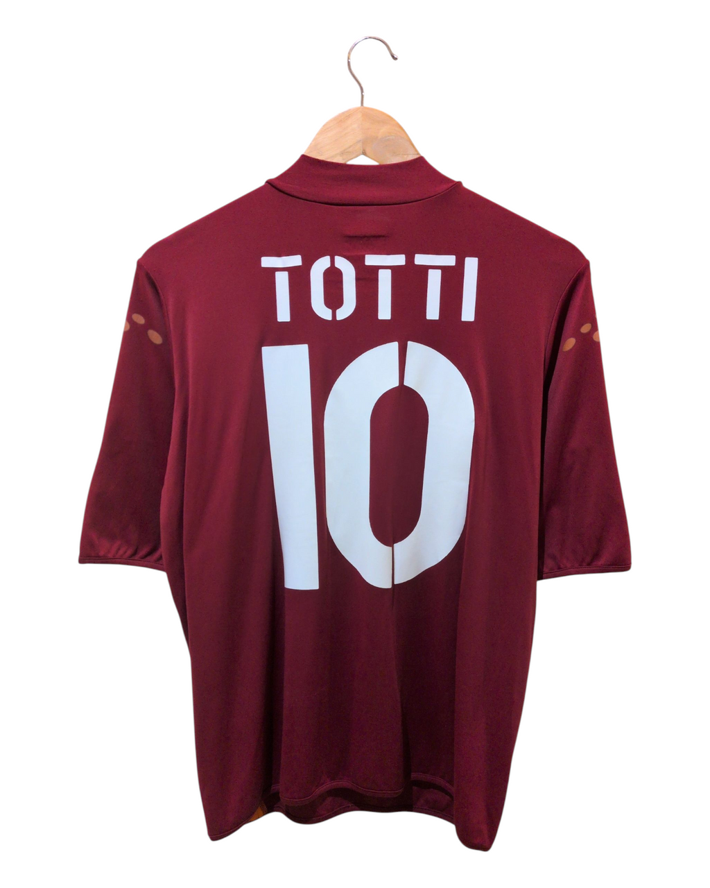 2004-05 AS Roma Diadora Home Shirt #10 Totti - (L)