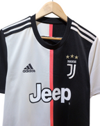2019-20 Juventus Adidas Home Shirt #7 Ronaldo - (M)
