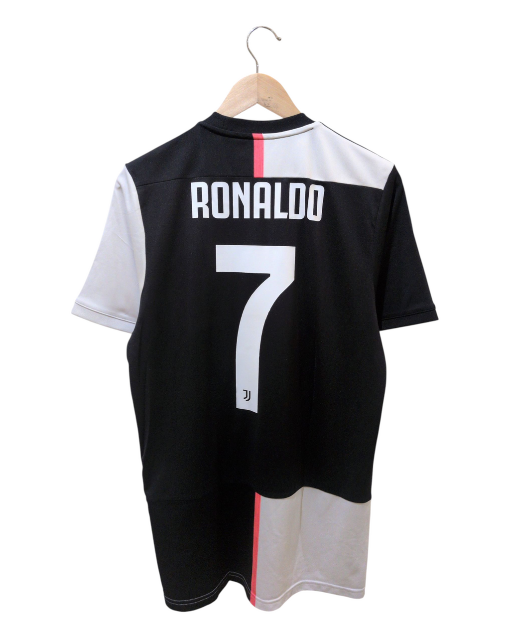 2019-20 Juventus Adidas Home Shirt #7 Ronaldo - (M)