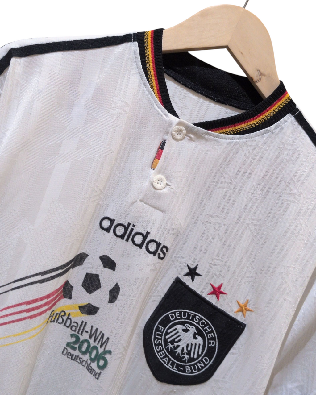 1996-98 Germany Adidas WM2006 Home Shirt #7 Moller - (M)